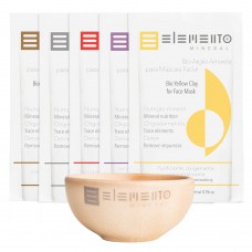 Kit De Máscara Facial Elemento Mineral Revitalizante Kit