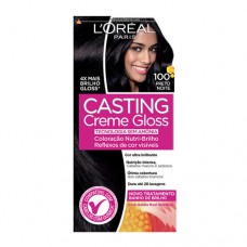 Coloração Casting Creme Gloss L'oréal Paris 100 Preto Noite
