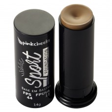 Base Em Bastão Pink Cheeks - Sport Make Up Foundation Café