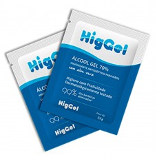 Álcool Em Gel Sachê - Higgel 1un Álcool Em Gel Sachê - Higgel 1un