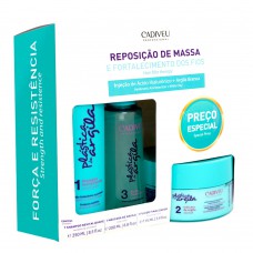 Cadiveu Plástica De Argila Reposição De Massa Kit - Shampoo + Máscara De Argila + Fluido Kit Cadiveu Plástica De Argila Reposição De Massa Kit - Shampoo + Máscara De Argila + Fluido Kit