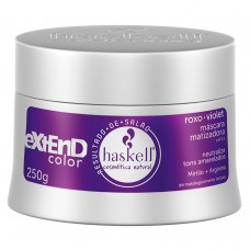 Máscara Matizadora Haskell - Extend Color Roxo Violet 250g Máscara Matizadora Haskell - Extend Color Roxo Violet 250g