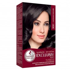Haskell Tons Castanhos Kit – Tonalizante + Tratamento Pós + Emulsão + Luvas + Folheto 300 Castanho Escuro Haskell Tons Castanhos Kit – Tonalizante + Tratamento Pós + Emulsão + Luvas + Folheto 300 Castanho Escuro