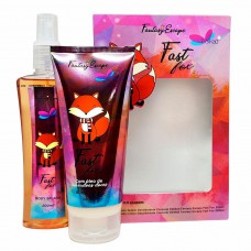 Delikad Fantasy Escape Fast Fox Kit - Loção Corporal + Body Splash Kit Delikad Fantasy Escape Fast Fox Kit - Loção Corporal + Body Splash Kit