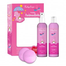 Delikad Fantasy Scape Ursinha Animadinha Kit – Body Spray + Loção Corporal + Sabonete Kit Delikad Fantasy Scape Ursinha Animadinha Kit – Body Spray + Loção Corporal + Sabonete Kit