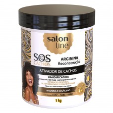 Salon Line S.o.s Cachos Arginina Reconstrução - Ativador De Cachos 1kg