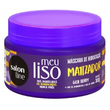 Salon Line Meu Liso Máscara Capilar Matizadora 300g 300g Salon Line Meu Liso Máscara Capilar Matizadora 300g 300g