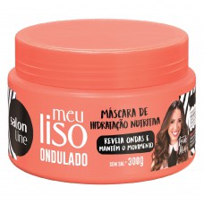 Salon Line Meu Liso Ondulado Máscara De Hidratação 300g 300g Salon Line Meu Liso Ondulado Máscara De Hidratação 300g 300g
