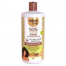 Salon Line Sos Cachos Coco - Condicionador Tratamento Profundo 1l
