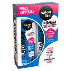 Salon Line S.o.s Bomba Kit - Shampoo + Condicionador Kit Salon Line S.o.s Bomba Kit - Shampoo + Condicionador Kit