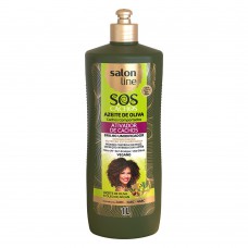 Salon Line Sos Azeite De Oliva - Ativador De Cachos 1l Salon Line Sos Azeite De Oliva - Ativador De Cachos 1l