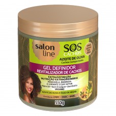 Salon Line Sos Azeite De Oliva - Gel Revitalizador 550g Salon Line Sos Azeite De Oliva - Gel Revitalizador 550g