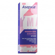 Maquiagem Líquida Auto Ajustável Asepxia - Antiacne 30ml