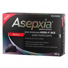 Sabonete Antiacne Asepxia Detox 80g