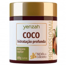 Máscara De Hidratação Profunda Yenzah - Spa Do Cabelo Coco 480g