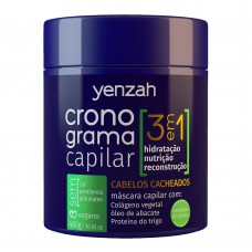 Yenzah Cronograma Capilar Cachos - Máscara Capilar Para Cabelos Cacheados 480g