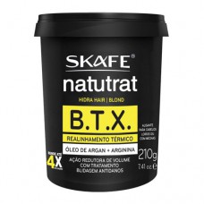 Alisante Para Os Cabelos Skafe - Btx Blond Naturat 210g