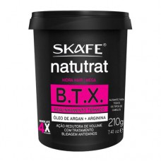 Alisante Para Os Cabelos Skafe - Btx Mega Naturat 210g