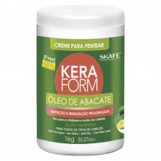 Skafe Keraform Óleo De Abacate - Creme De Pentear 1kg Skafe Keraform Óleo De Abacate - Creme De Pentear 1kg