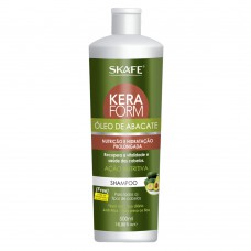 Skafe Keraform - Shampoo De Óleo De Abacate 500ml Skafe Keraform - Shampoo De Óleo De Abacate 500ml