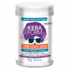 Skafe Keraform Livre, Leve E Solto - Creme De Pentear 1kg Skafe Keraform Livre, Leve E Solto - Creme De Pentear 1kg