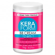 Skafe Keraform Bb Cream 12 Em 1 - Creme Para Pentear 1kg Skafe Keraform Bb Cream 12 Em 1 - Creme Para Pentear 1kg