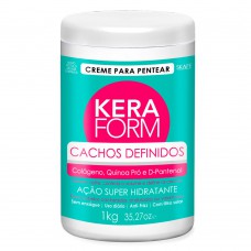 Skafe Keraform Cachos Definidos - Creme Para Pentear 1kg Skafe Keraform Cachos Definidos - Creme Para Pentear 1kg