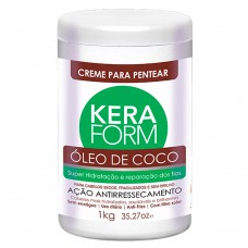 Skafe Keraform Óleo De Coco - Creme Para Pentear 1kg Skafe Keraform Óleo De Coco - Creme Para Pentear 1kg