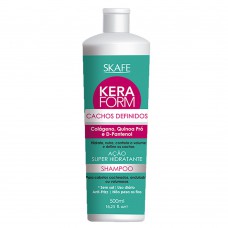 Skafe Keraform Cachos Definidos - Shampoo 500ml Skafe Keraform Cachos Definidos - Shampoo 500ml