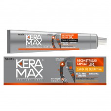 Carga Queratina Skafe - Keramax Reconstrução Capilar 3r 50g