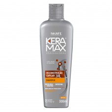 Shampoo Keramax Reconstrução Capilar 3r Skafe 300ml Shampoo Keramax Reconstrução Capilar 3r Skafe 300ml