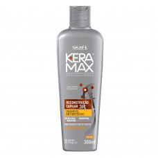 Shampoo Antirresíduos Keramax Reconstrução Capilar 3r Skafe 300ml