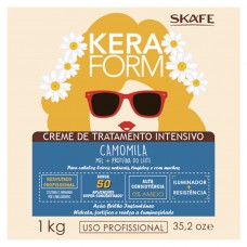Creme De Tratamento Intensivo Skafe - Keraform Camomila 1kg