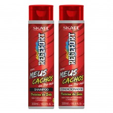 Skafe Regefort Com Meus Cachos Eu Tiro Onda Kit – Shampoo E Condicionador Kit Skafe Regefort Com Meus Cachos Eu Tiro Onda Kit – Shampoo E Condicionador Kit