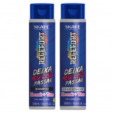Skafe Regefort Deixa Meu Liso Passar Kit – Shampoo E Condicionador Kit Skafe Regefort Deixa Meu Liso Passar Kit – Shampoo E Condicionador Kit
