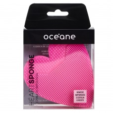Esponja De Limpeza Facial Océane - Heart Sponge Pink 1 Un Esponja De Limpeza Facial Océane - Heart Sponge Pink 1 Un