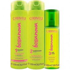 Kit Shampoo + Condicionador + Tratamento Cadiveu Bossa Nova Kit Kit Shampoo + Condicionador + Tratamento Cadiveu Bossa Nova Kit