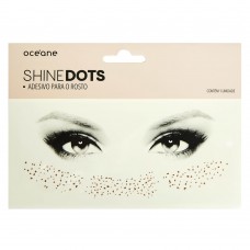 Adesivo Para Rosto Océane - Shine Dots Rosé 1 Un