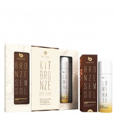Kit Autobronzeador Spray + Iluminador Luminate Best Bronze Bronze Best Glow Kit Kit Autobronzeador Spray + Iluminador Luminate Best Bronze Bronze Best Glow Kit
