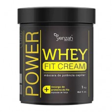 Yenzah Power Whey Fit Cream - Máscara De Reconstrução 1kg Yenzah Power Whey Fit Cream - Máscara De Reconstrução 1kg