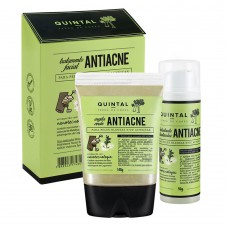 Quintal Tratamento Antiacne Kit - Máscara + Hidratante Kit Quintal Tratamento Antiacne Kit - Máscara + Hidratante Kit