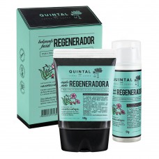 Quintal Tratamento Regenerador Kit - Máscara + Hidratante Kit Quintal Tratamento Regenerador Kit - Máscara + Hidratante Kit