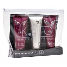 K-pro Ritual Intense Repair Kit - Shampoo + Ph Balancer + Condicionador Kit