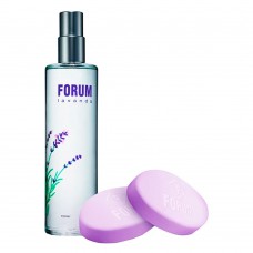 Forum Lavanda Forum - Feminino - Deo Colônia - Perfume + Sabonetes Kit