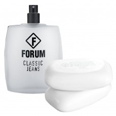 Forum Jeans Forum - Masculino - Eau De Toilette - Perfume + Sabonete Corporal Kit