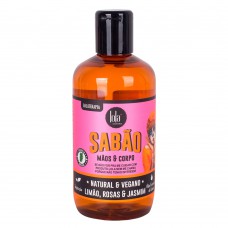 Sabão Para Mãos E Corpo Lola Cosmetics - Limão Rosa E Jasmin 250ml