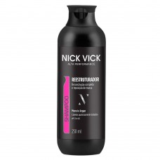 Nick & Vick Pro- Hair Reestruturador Monoi E Argain - Shampoo 250ml Nick & Vick Pro- Hair Reestruturador Monoi E Argain - Shampoo 250ml