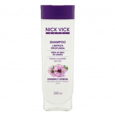 Nutri-hair Limpeza Profunda Nick & Vick - Shampoo De Limpeza Profunda 300ml Nutri-hair Limpeza Profunda Nick & Vick - Shampoo De Limpeza Profunda 300ml