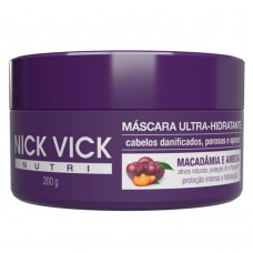 Nick & Vick Nutri Ultra Hidratante - Máscara De Hidratação 200g Nick & Vick Nutri Ultra Hidratante - Máscara De Hidratação 200g