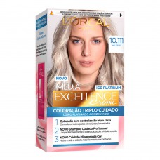 Coloração Imédia Excellence L’oréal Paris – Ice Platinum 10.111 Flerte Coloração Imédia Excellence L’oréal Paris – Ice Platinum 10.111 Flerte